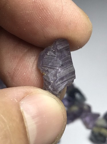 Purple-Lavender Spinel Crystals From Badakhshan Afghanistan, 150 Grams. - Picture 5 of 16