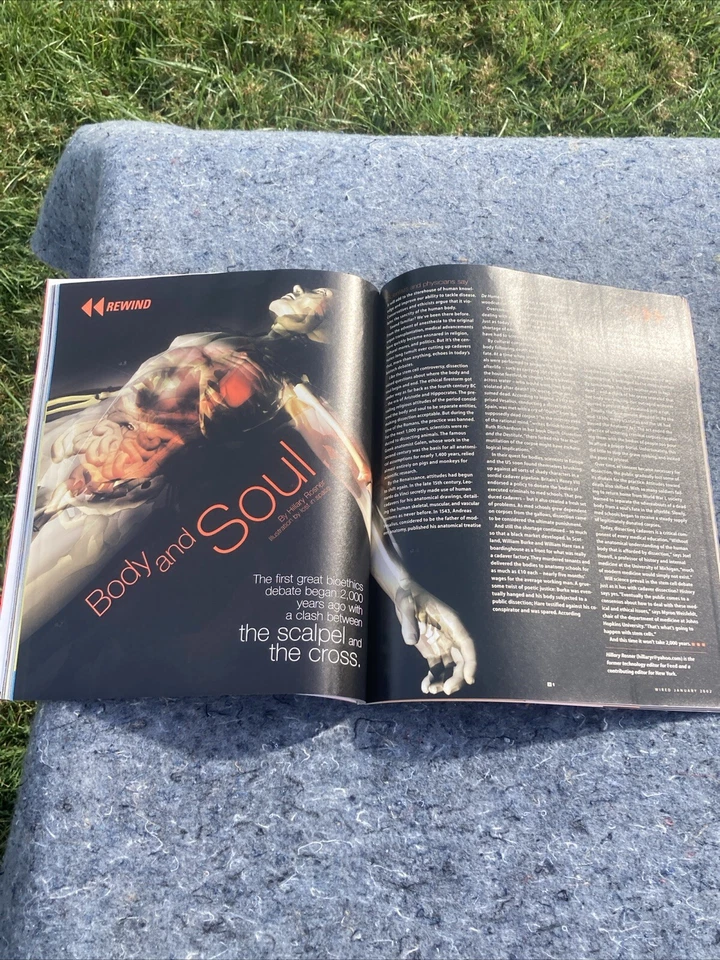 2002 JANUARY WIRED MAGAZINE - HISTORY ISSUE NICE FRONT COVER - L 18414 Foto 4 de 4