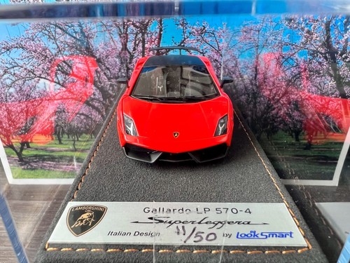 VERY RARE! LOOKSMART LAMBORGHINI GALLARDO LIMITED 50 PCS 1:43 NO BBR, TECNOMODEL - Picture 5 of 15