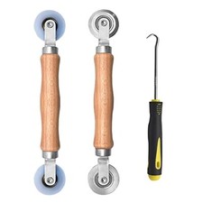 3 Pcs Screen Tool, Window Screen Spline Roller Tool ,Mesh Screen Door Repair Kit