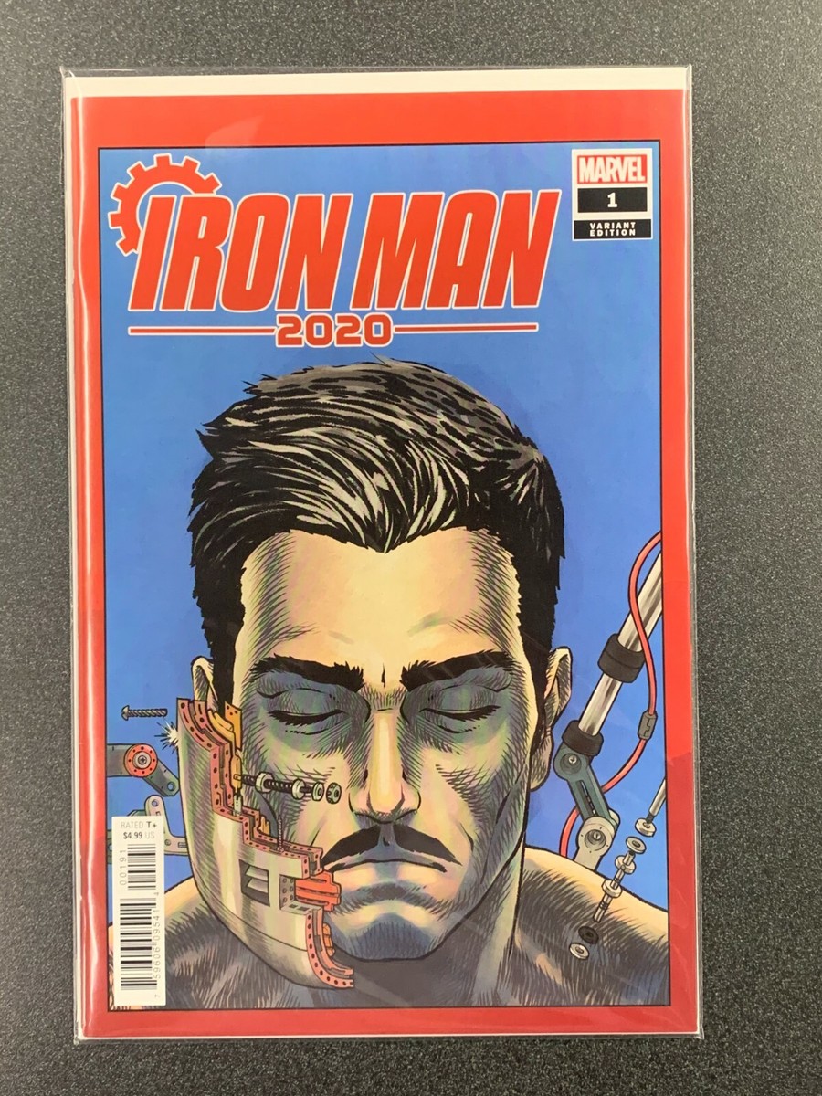 Marvel Comics Iron Man 2020 #1 Superlog Variant NM | eBay UK