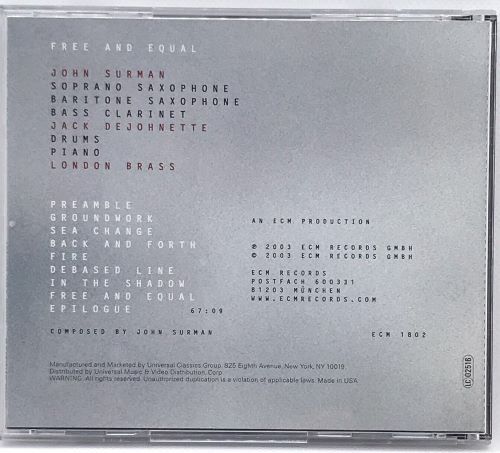 ECM (EDITION OF CONTEMPORARY MUSIC) CD SERIES – VARIOUS CLASSICAL & JAZZ ARTISTS - Picture 34 of 61