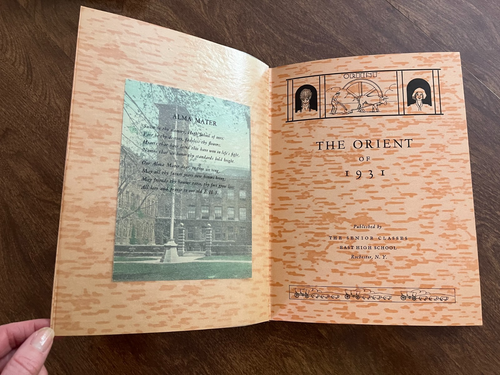 1931 The Orient Yearbook, East High School, Rochester NY - Bild 2 von 4