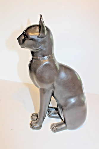 CHAT LLADRO CHAT EGYTIEN LLADRO 34 cm, 1980 LLADRO série limitée LLADRO CAT 1980 - Foto 12 di 16