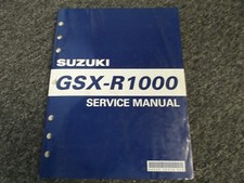 2003-2004 Suzuki GSX-R1000 Motorcycle Service Manual