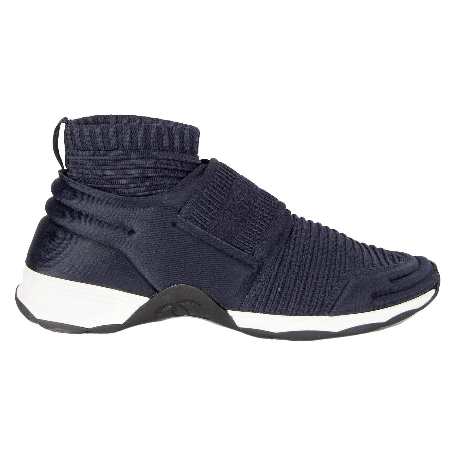 Navy Black Sport Sprint CC Logo Runner Sneakers