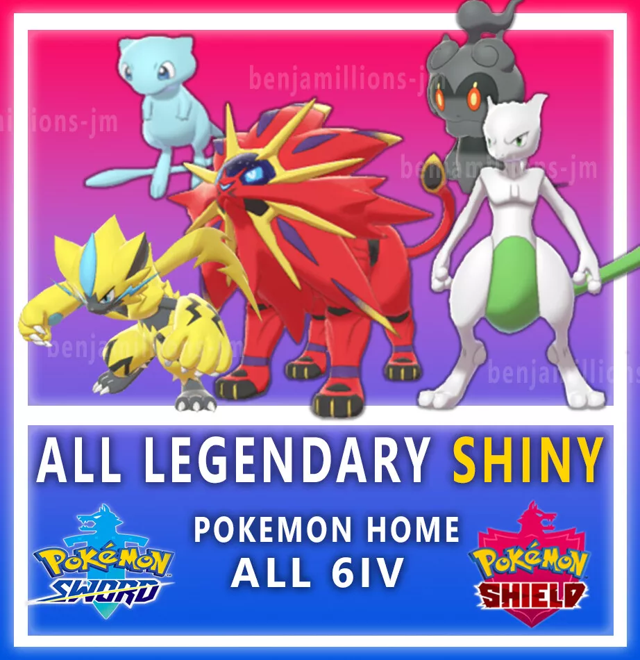 Pokemon Sword and Shield Legendary Pokemon, Pokemon Home