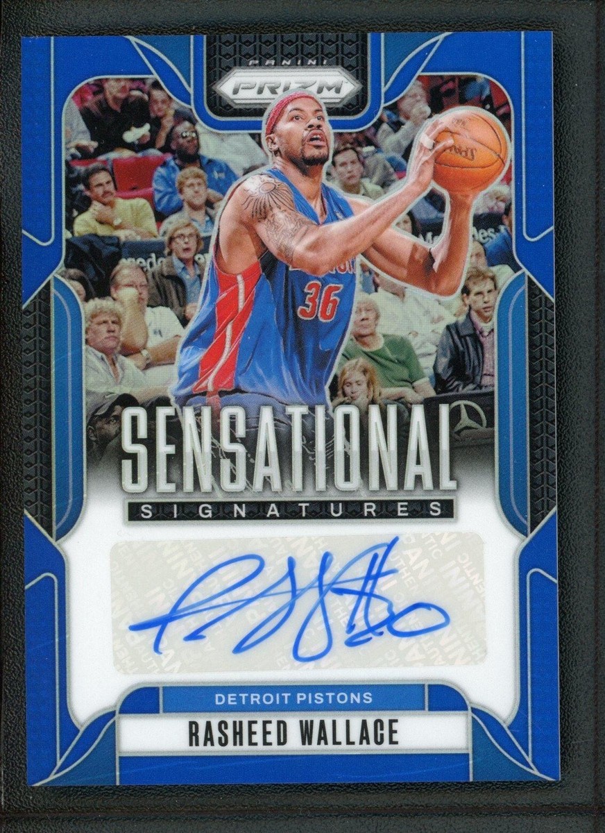 その他 RASHEED WALLACE Auto /49 2024-25 RASHEED WALLACE 48/49 AUTO PANINI PRIZM SENSATIONAL