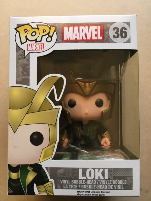 Loki With Helmet Pop Vinyl Figure 