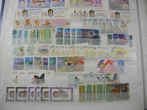PHILIPPINES, accumulation of Stamps nicely arranged in a stock book - 第 12/22 張圖片