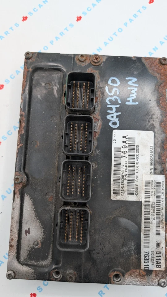 Б/у 2009 Dodge Avenger Continental P04606769AA ECU P04896511AB - Изображение 3 из 4