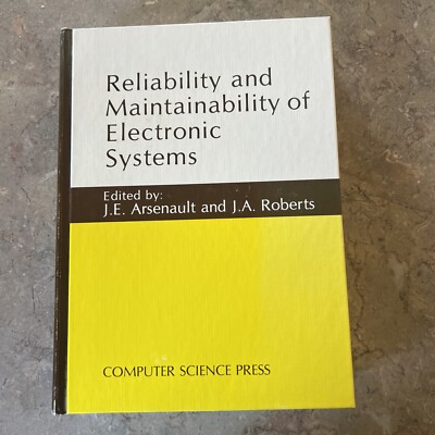 Reliability and Maintainability of Electronic Systems  Hardcover
