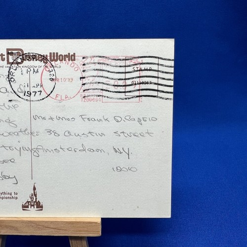 Walt Disney World Vintage Postcard A Goofy Way To Putt ~ Posted 1977 - Picture 4 of 6