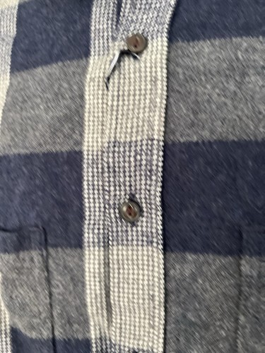 JOULES Penstone Check Hemd Herren Twill Gr. M mittelblau marine grau NEU PK41 - Bild 10 von 24