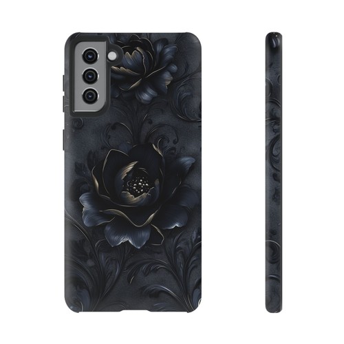 Black Velvet Rose Magic Vines Flower - Phone Case for iPhone, Galaxy, Pixel - 第 266/281 張圖片