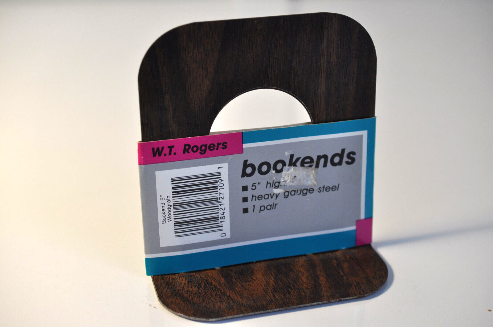 NOS W.T. Rogers 1 pair steel bookends made in USA eBay