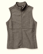 Ibex Merino Wool Women’s Vest, Grey- Size Large Nwot