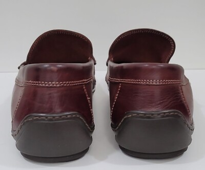 Donald J Pliner Eiver Redbrown Leather Men display picture 2