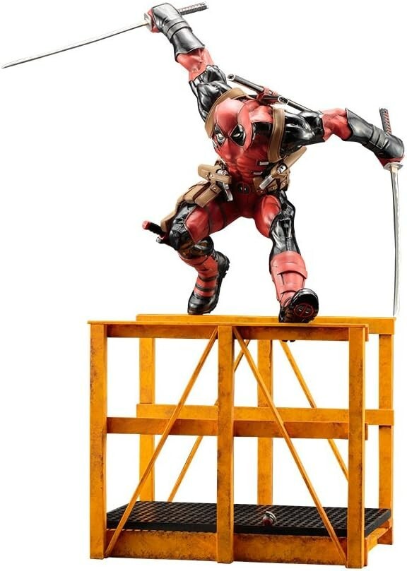 Marvel Deadpool ARTFX＋ Kotobukiya Marvel Now! Super Deadpool ArtFX+ Statue w/Accessories