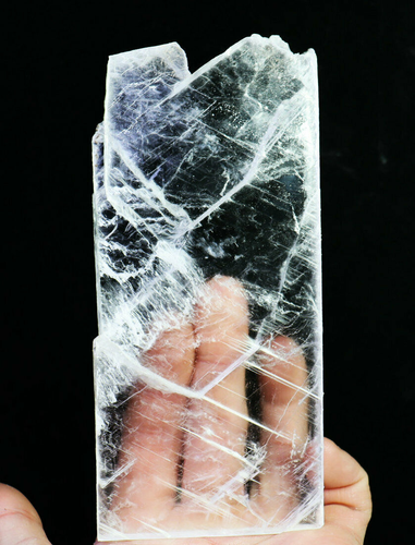 192g Clear Selenite Slab Healing Crystals Reiki Gypsum Crystal Quartz Specimen - Picture 10 of 12
