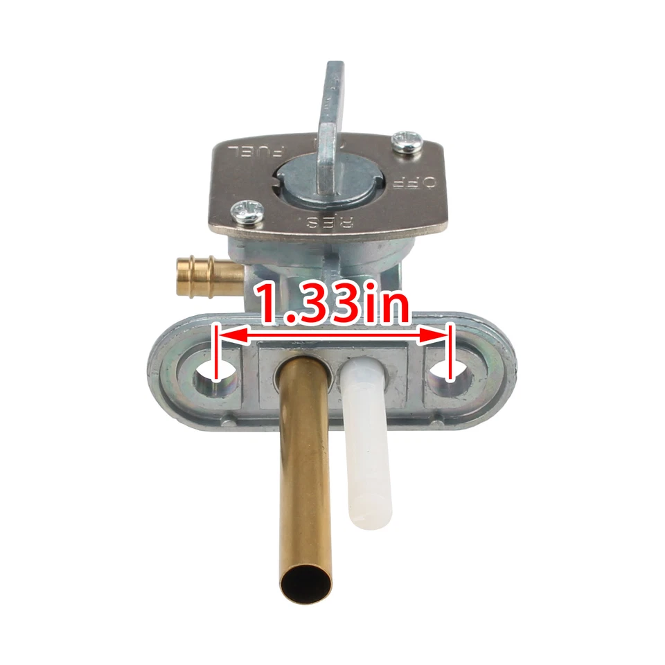 Petcock Fuel Tank Switch Valve Hose Pipe For Yamaha Big Bear 400 YFM400 2000-12 - Image 3 of 4