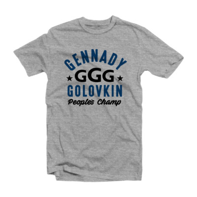 Neu GGG T-Shirt Gennady Golovkin People's Champ GGG vs Canelo Boxen T Shirt