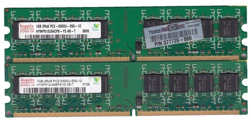 Hynix 2 GB (2 x 1) PC2-6400 (DDR2-800) Memory for 2008 Mac Pro