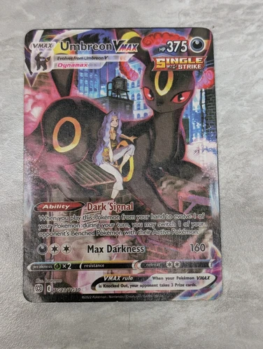 Umbreon VMAX - TG23/TG30 - Pokemon Brilliant Stars Sword Shield Rare Card NM