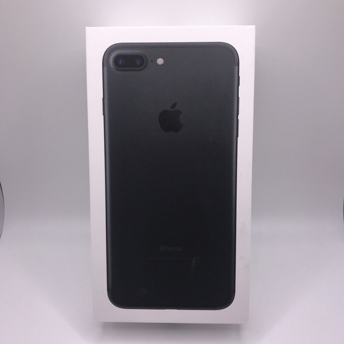 Apple Iphone 7 Plus Box Only Black 128 GB - Empty Box ONLY (No