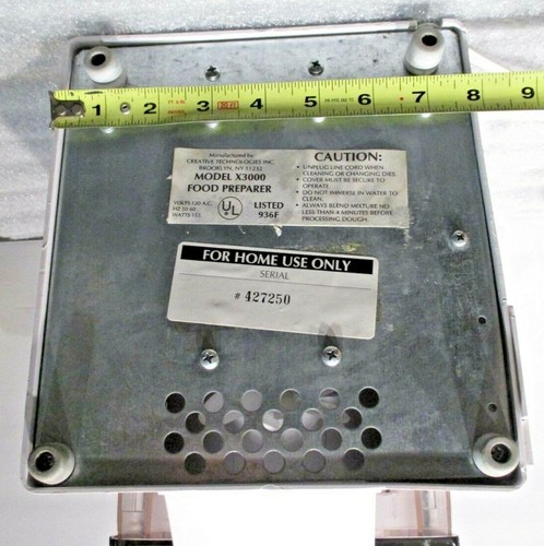 CTC Electric Pasta Express X3000 with 12 Dies _ unused - Picture 10 of 12