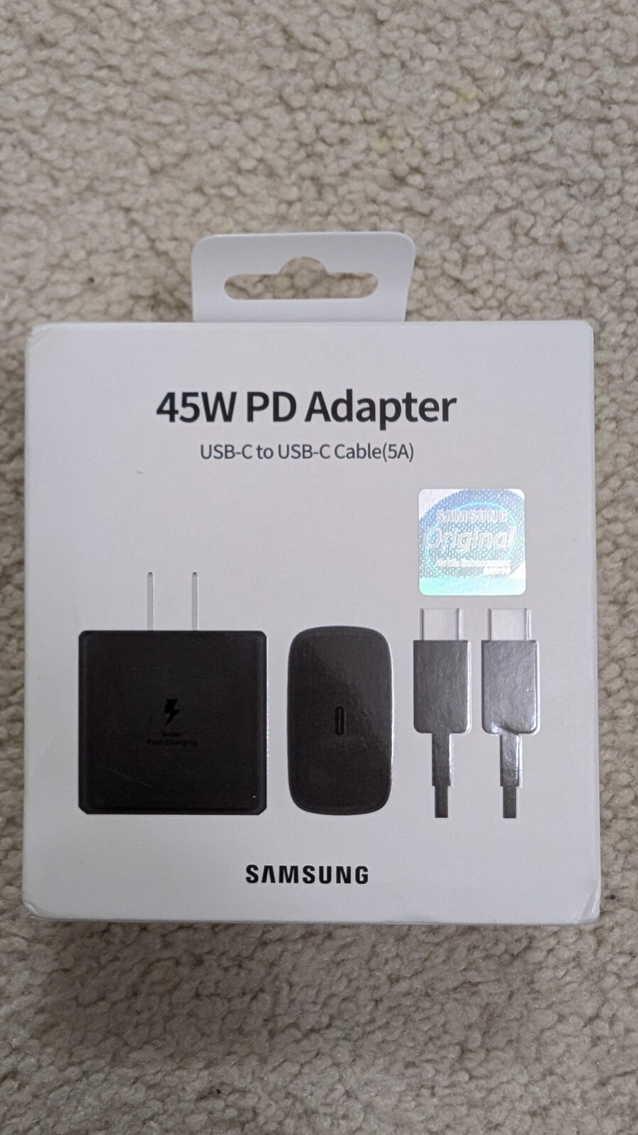 + Usb-cable Type-c Port To Type-c - Black - New
