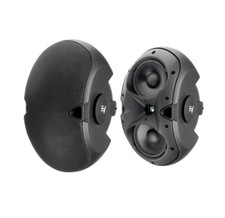 Electro-voice 6.2t Pair Of 2-way 6" Woofer And 1" Tweeter, Black