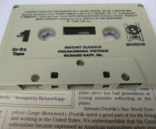 Philharmonia Virtuosi, Richard Kapp – Instant Classics-1985-CBS Records - Picture 6 of 6
