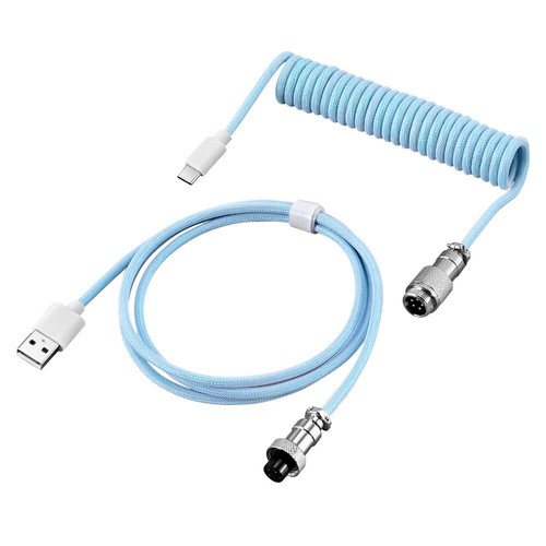 Detachable 3M Keyboard Wire Aviation Connector Cable Universal - Picture 9 of 14