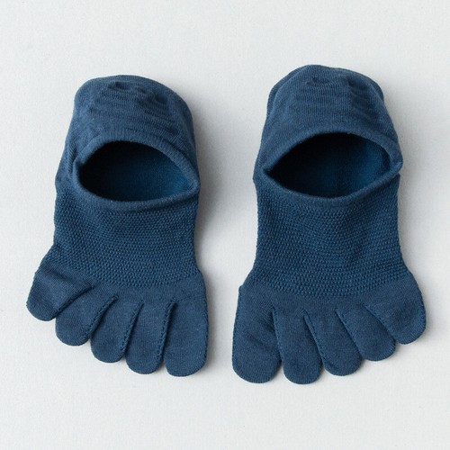 Men Ankle Five Finger Toe Socks Cotton Low Cut Solid Casual Breathable Hosiery" - Picture 19 of 19