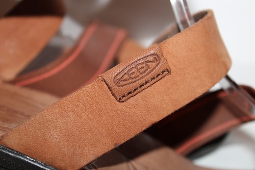 Keen Skyline Sandals Women Size 8.5 M Brown Nubuck Leather Wedge Gladiator Shoes - Picture 8 of 15