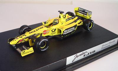 Hot Wheels 1 43 Formel 1 Jordan Ej 10 Fahrer H H Frentzen In Plexi Box 1227 Ebay