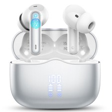 Wireless Earbuds, Bluetooth 5.3 Headphones in Ear with 4 ENC Noise Cancelling Mi