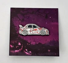 Leen Customs: Haunted GC8 1994 Subaru Impreza Limited Edition Enamel Pin #36/150