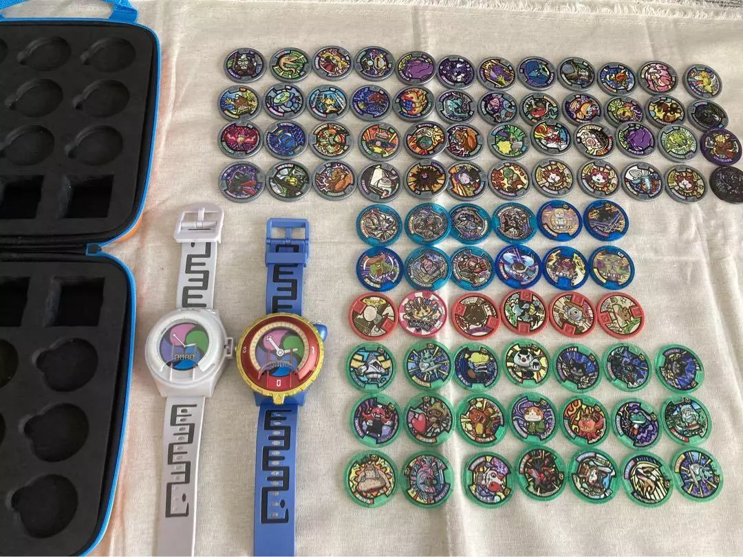 Yo-Kai Watch Set Medal Yokai Watch Rare Collector