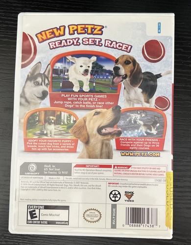 Nintendo Wii petz Sports Ubisoft hasta cuatro jugadores clasificación E para todos - Imagen 2 de 4