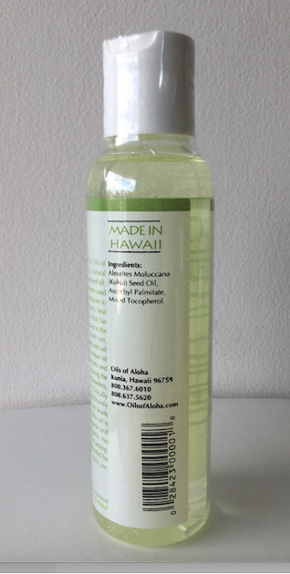 Oils of Aloha 100% Kukui Nut Oil Fragrance Free 4oz *Best for Eczema Fresh New* 