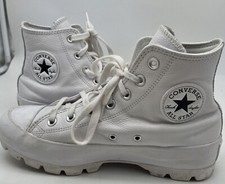 Converse Taylor All Star Platform size 7 in White pre owned