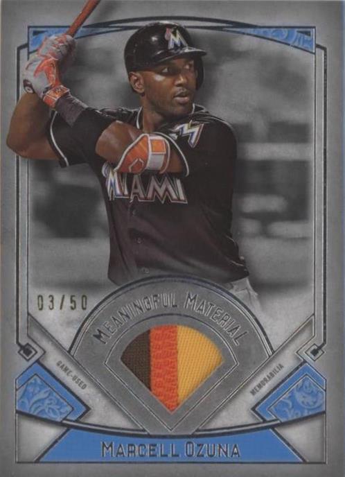 2017 Topps Museum Collection - Marcell Ozuna #MR-MO - 1 of 1