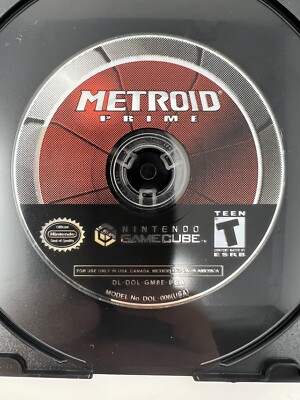 READ DESCRIPTION - Metroid Prime (Nintendo GameCube, 2004) Disc Only