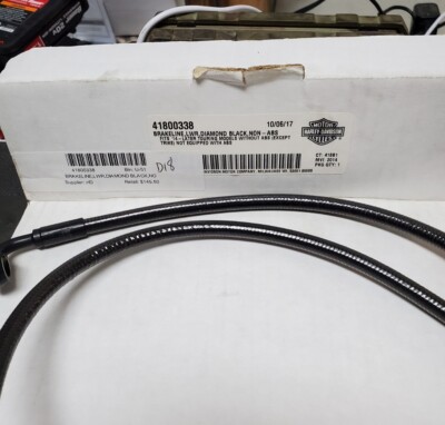 Front LOWER Brakeline, OEM Harley Davidson #41800338 | eBay 