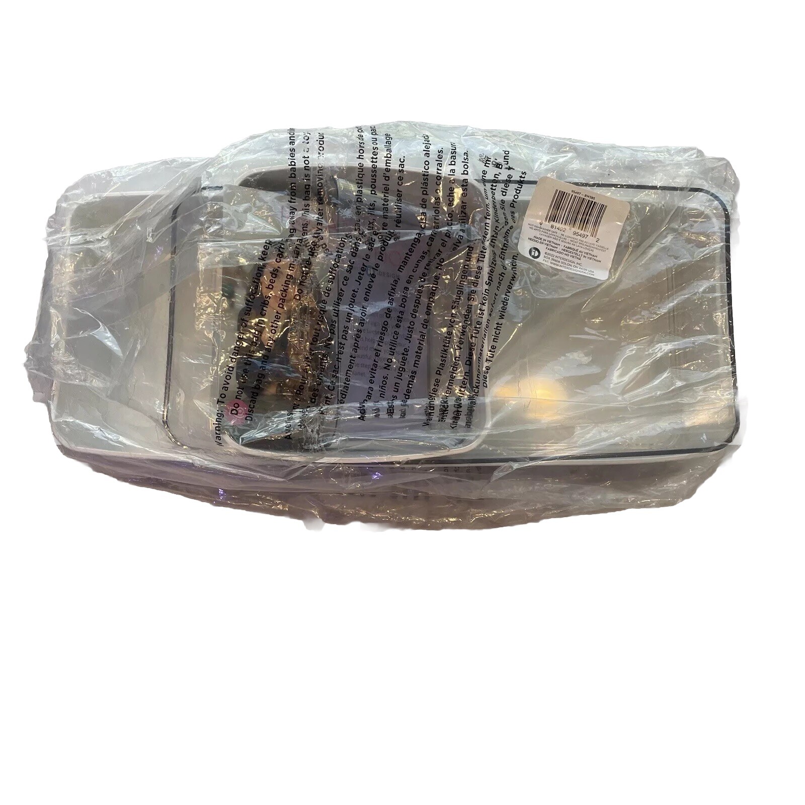 Rosanna Pansino x iDesign Recycled Plastic Drawer Organizers, Set of 4