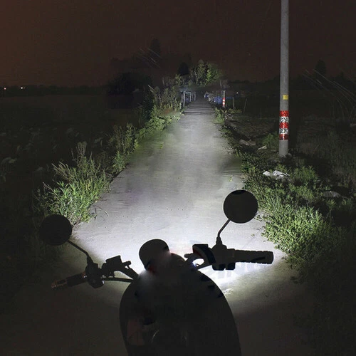 2 White BRIGHT LED Headlights For Honda Motorcycle 2006 CRF250X AC 12V 35W Bulbs - Image 3 of 4