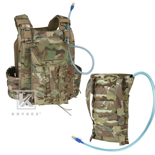 KRYDEX Hydration Carrier Modular Pack Outdoor MOLLE BACK Panel for Tactical Vest - Picture 12 of 19