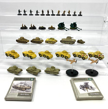 Axis  Allies: Italian Lot 2 - 34 Models with Cards WIZARDS OF THE COAST